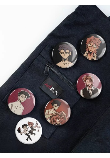 Anikoya Sırt Çantası Rozetleri: Dead Plate Oyunu 201071199 Diğer