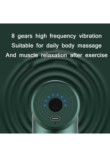 Sones Mini Fasya Masaj Aleti Nabız Mikro Akım Fizyoterapi Kas Servikal Omurga Masaj Ekipmanı Özellikleri: Düğmeli Versiyon 168 Siyah