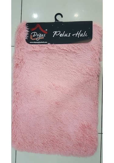 Doğuş Tavşan Tüğü Post 2 Li Banyo Halısı Pembe Pudra