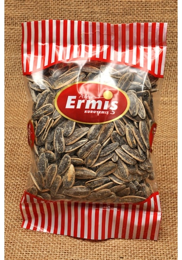 Ermiş Kuruyemiş Tuzlu Siyah Ay Çekirdeği Kavrulmuş 100 G