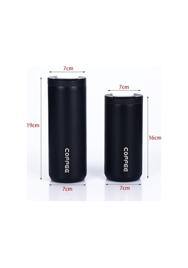 500Ml 304 Paslanmaz Çelik Yalıtımlı Bardak Su Şişesi Bpa Içermez Fda Sertifikası Yok - Degrade Mor