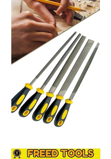 5'li Eğeleme Seti 32cm Takım Seti