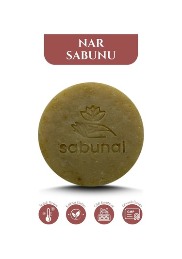 Sabunal Nar Sabunu 2 Adet - Cilt ve Saç Bakım Sabunu