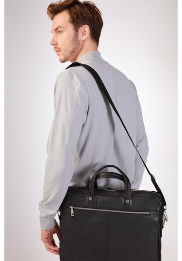 Dufy %100 Pamuk Düz Erkek Triko - Slim Fit Gri