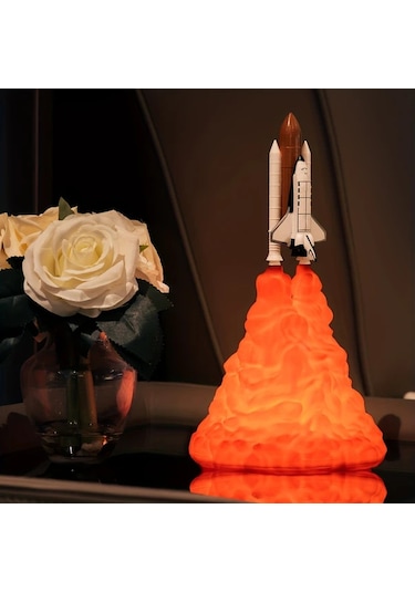 Willowhaven Type J Anime Gece Lambası Modern Anime Tasarım Şarj Edilebilir 800mah Masüstü Dekor Ahşap