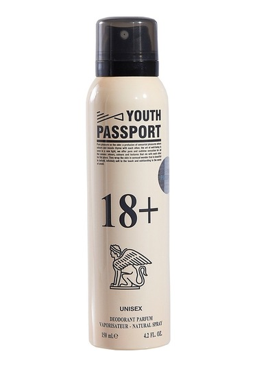 Youth Passport 18+ Unisex Sprey Deodorant 150 ML