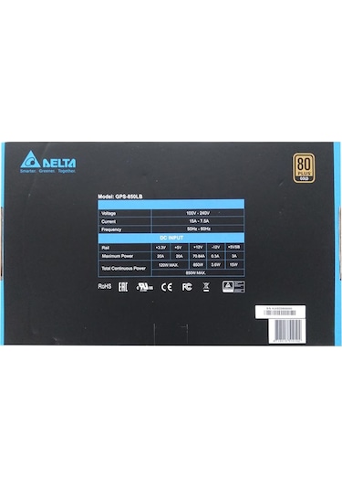 Delta GPS-850 LB 850 W 80 + Gold Tam Modüler Güç Kaynağı
