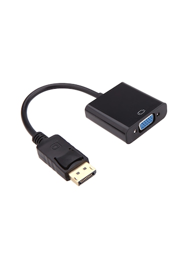 Yifomall Dp'den Vga'ya Dönüştürücü: 1080p Full Hd, Plug & Play, Notebook-desktop İle Monitor/projektör Bağlantısı