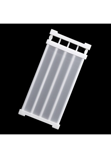 Tongxida Genişlik: 24cm, Esneme Aralığı: 30-40cm Beyaz Gardırop Dolap Bölme Modülü Levha Yurt Bölme Diğer