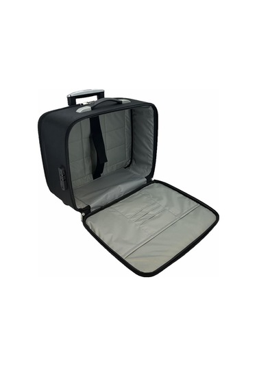 Çekçekli Ağır Hizmet Tipi Takım Alet Çantası 30 Litre Siyah