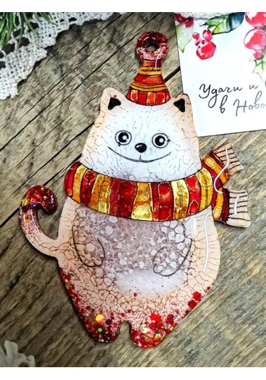 Astra Epoxy Kedi Şapkalı Silikon Kalıp Gravürlü 177880534