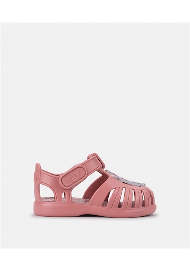 İgor Kız Çocuk Tobby Zebra Sandalet Nuevo Rosa S10373-383 Rose Gold - Siyah