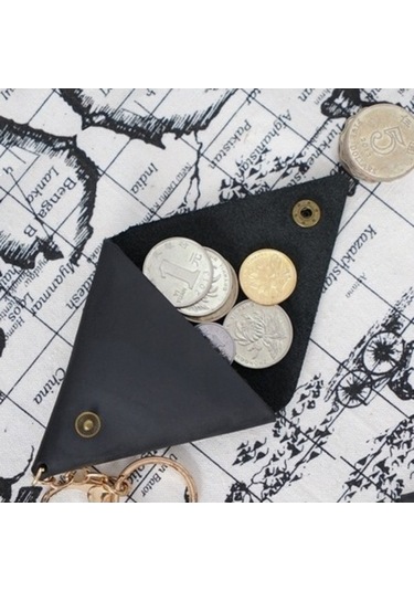 Trendooze 18l-102 Eski Parça Mini Bozuk Cüzdan El Yapımı Kahve Renk Kahverengi Kahverengi