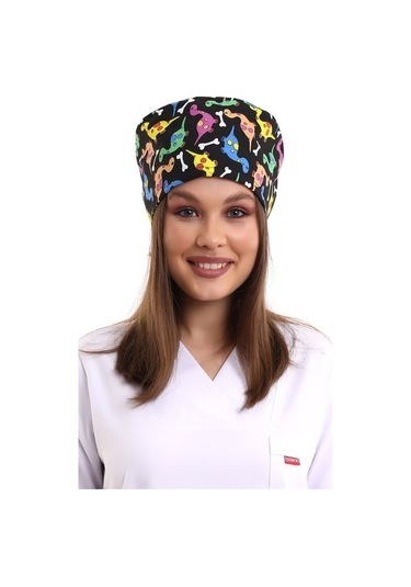 Dinazor Desenli Cerrahi Bone - Doktor Bone-Standart-9006 Dino