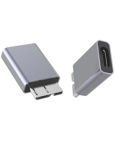 Type C To Micro B Usb Çevirici Dönüştürücü Adaptör Bağlantı Apara