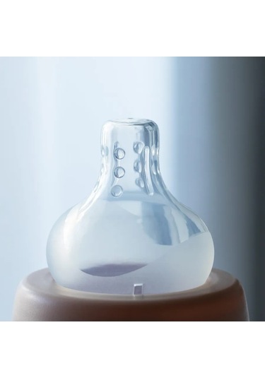 Baboo Sütlü Mama Biberonu İçin Geniş Ağızlı Emzik 6+ 307331562 Beyaz