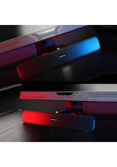 Xindoker Colorful Csp-5201 Usb Bilgisayar Hoparlörü - 3w Çift Hoparlör, Hifi Ses Kalitesi