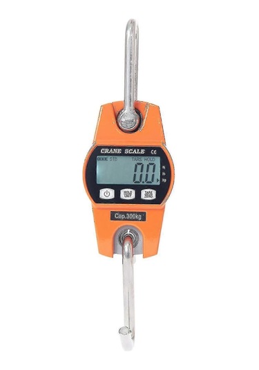 Elektronik Terazi 300kg Asma Kancalı Terazi Lcd Dinamometre Endüstriyel Kancalı Terazi Ağırlık Terazisi 300kg/600lbs