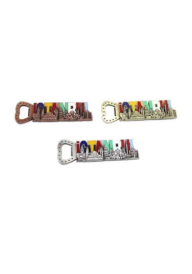 İstanbul Yazısı Metal Magnet Açacak