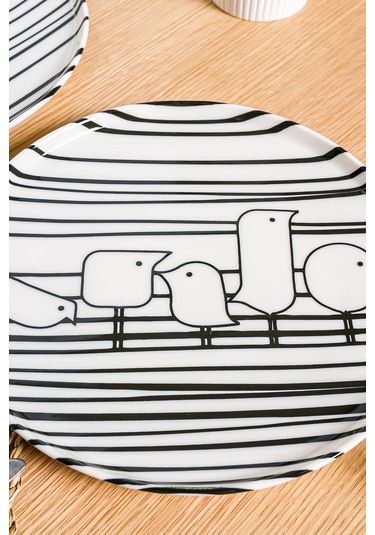 Nido Mounta 24 Parça 6 Kişilik Porselen Yemek Seti