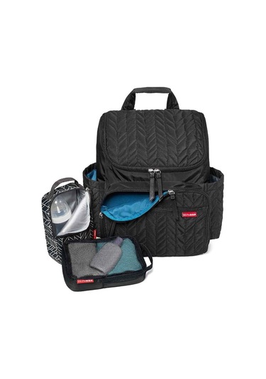 Skip Hop Forma Organizatör Bebek Bakım Sırt Çantası Jet Black Siyah