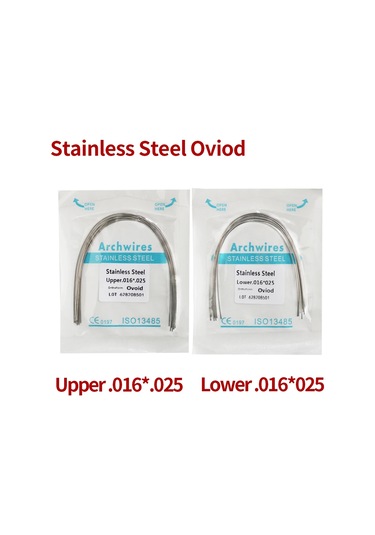 10packs 100 Adet Paslanmaz Çelik Ss Braketi Tel Oround Yuvarlak Dikdörtgen Black