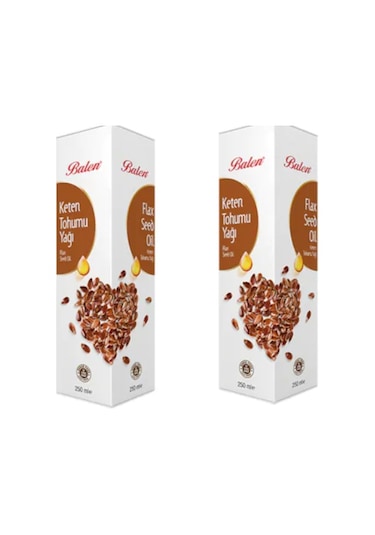 Balen Keten Tohumu Yağı 2 x 250 ML