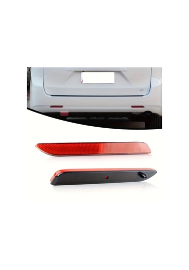 Dashanshop Rly010-nr Arka Tampon Reflektör Işık Kırmızı Kapak 2 Adet Toyota Rav4 Camry Sienna