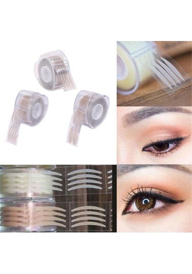 Silmaluomen Tarrat Kaksipuolinen Soeluomen Teippi 3 3 3 Diğer