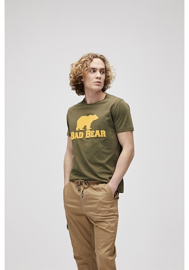 Bad Bear Erkek Tişört Bad Bear Tee-21875 Haki