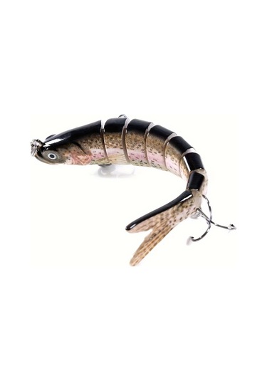 Fochsia 10'lu Paket Çok Renkli Abs Yem Balıkçılık Oltası Levrek Alabalık Morina Somon İçin