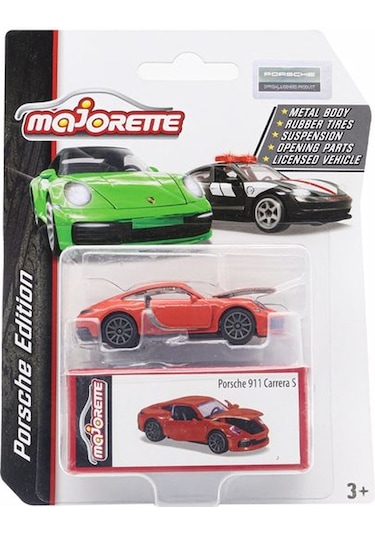 Majorette Porsche Edition Porsche 911 Carrera S Turuncu