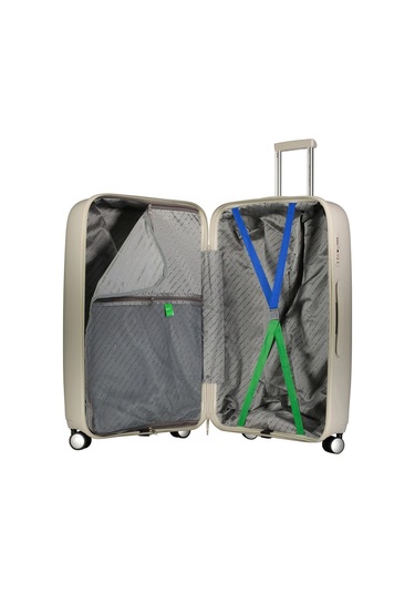 14bnt1000-1 Trolley 70 Cm Unisex Büyük Boy Valiz Bej