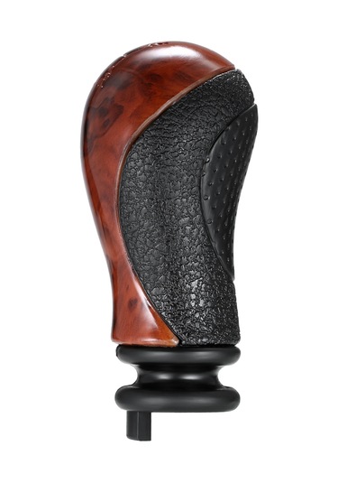 Yaozixa Citroen C5/xsara Picasso 01-10 Manuel Vites Kolu, Ahşap Desenli, Kolay Kurulum, Direk Değiştirme, 19mm Delikli Kahverengi