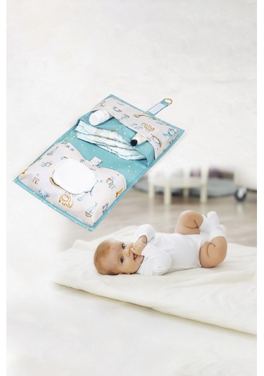 Alas Baby Alt Bakım Çantası - Mavi