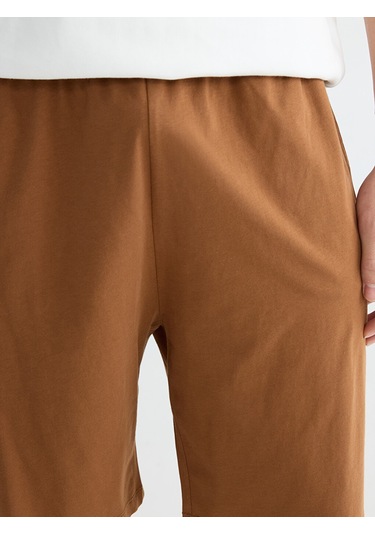 Lc Waikiki Lc Waıkıkı Bej Standart Kalıp Erkek Pijama Alt Şort