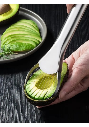 Liangmei Avokado Bıçağı Gadget Paslanmaz Çelik Kesiciler Mutfak Inox