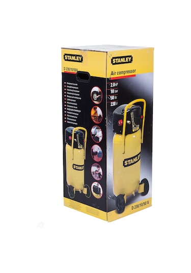 Stanley Dikey Hava Kompresörü  D 230/10/50V HP2