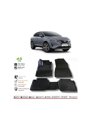 Nissan Qashqai E-power 2024 Model 4d Havuzlu Paspas