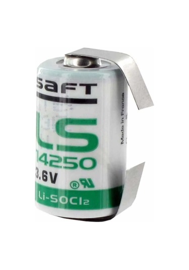 Saft Ls14250 Puntalı 3.6v Lityum Şarj Olmayan Pil