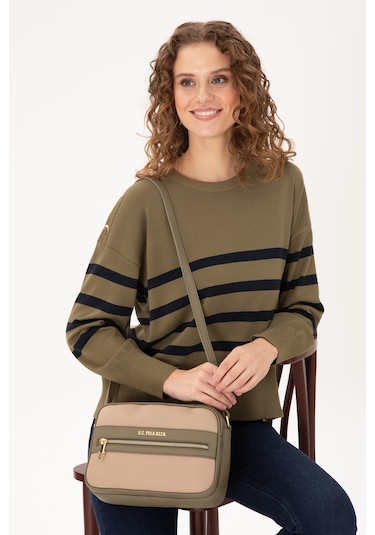U.s. Polo Assn. Kadın Bej Çanta 50300278-vr011 Bej