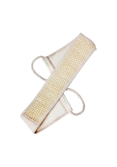 La Perla Anti Selülit Çift Taraflı Sisal Sırt ve Vücut Banyo Masaj Bandı