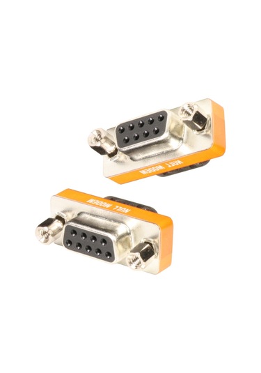 Null Modem Db9 9 Pin Dişi -dişi Seri Port Mini Null Modem Rs232 Çevirici