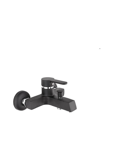 Kare Stil Mix Siyah Banyo Bataryası 30012-K Siyah