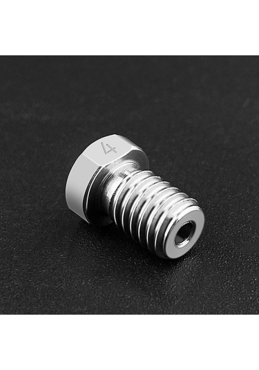 Moly Turkishyunboo Aibecy V6 Titanyum Nozzle Seti 0.4mm 3 Adet 1.75mm Yüksek Sıcaklık/