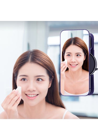 Gajeena Siyahli Akıllı Telefon Tutucu: Vakum Emici Sabitlenme, Döner Ayarlı, 110mah Dahili Pil, Araç Ve Canlı Yayın İçin