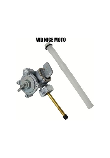 Xuweiwei Wd Nıce Moto Titanium Yakıt Petcock Valf Tank Anahtarı Honda Nighthawk Cb400 Cb750