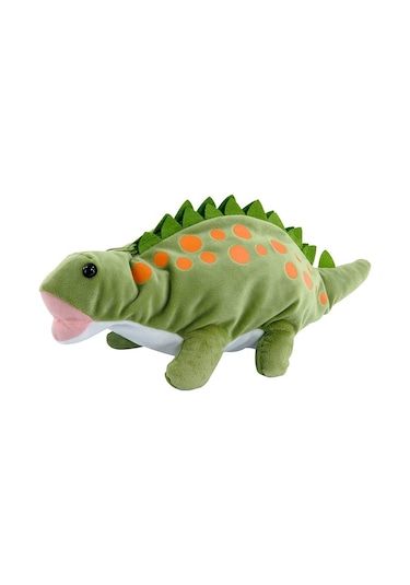 Sevimli Dinozor Desenli Çocuk Kalem Kutusu, Okul Ve Ofis İçin Pratik 3d Kalemlik, Erkek Öğrencilere Özel Şık Kalem Çantası Yeşil