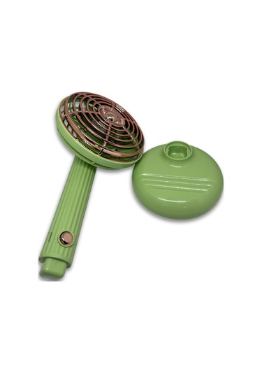 Fy060 Taşınabilir Masaüstü Ve El Yeşil Usb Fan