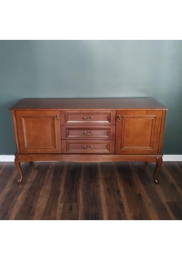 Masifart_Mobilya Masifart Pectus Kapaklı Çekmeceli Klasik Konsol 150 Cm